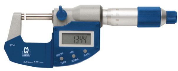 Moore & Wright Digital Micrometer Head MW312-25D Series