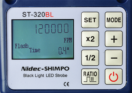 LFC | Shimpo Stroboscope ST-320BL Black Light LED