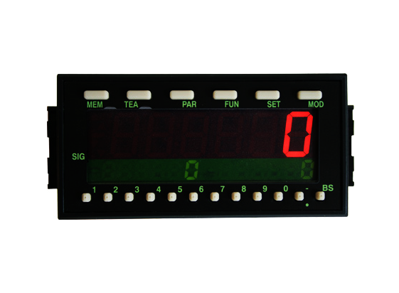 Shimpo DT-5TXR-DC Panel Mount Tachometer Accepts 2 Modules; 9-35 VDC