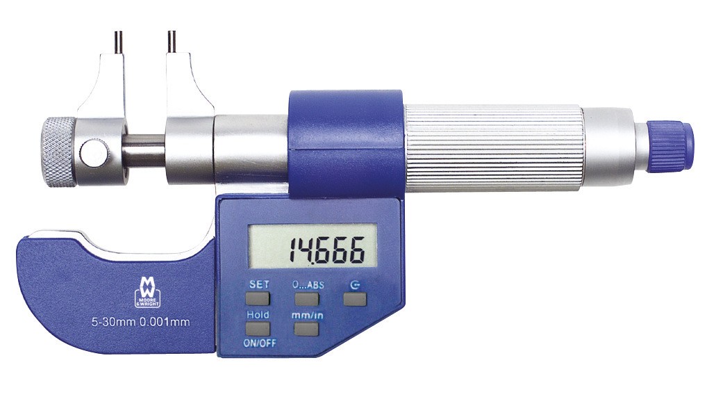 Moore & Wright Large External Metric Micrometer 210 Series