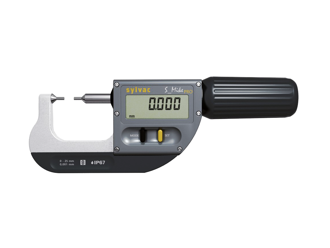 Sylvac External Micrometer S_Mike PRO Ø2 IP67