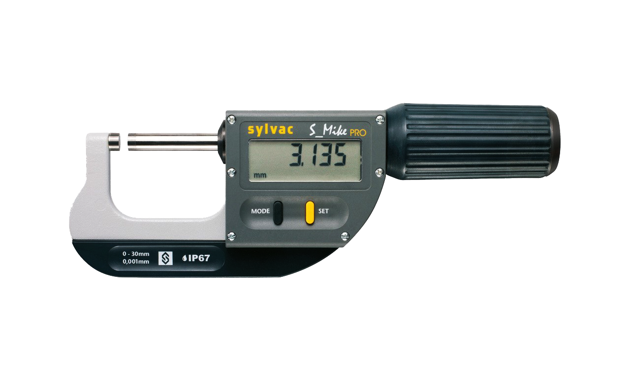 Sylvac Digital Micrometer S_Mike PRO IP67