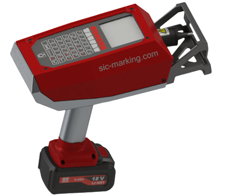 SIC Marking E-Mark Cordless Portable Marking Machine